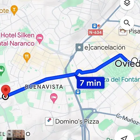 Vistas Monte Naranco Con Parking 5euros Al Dia