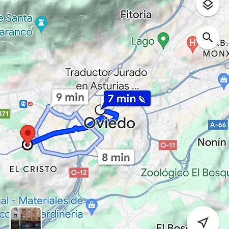 Vistas Monte Naranco Con Parking 5euros Al Dia Apartment *
