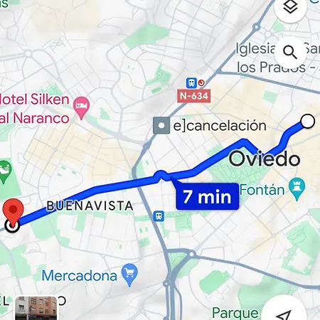 דירה Vistas Monte Naranco Con Parking 5euros Al Dia *