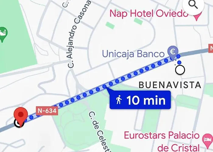 شقة Vistas Monte Naranco Con Parking 5euros Al Dia *