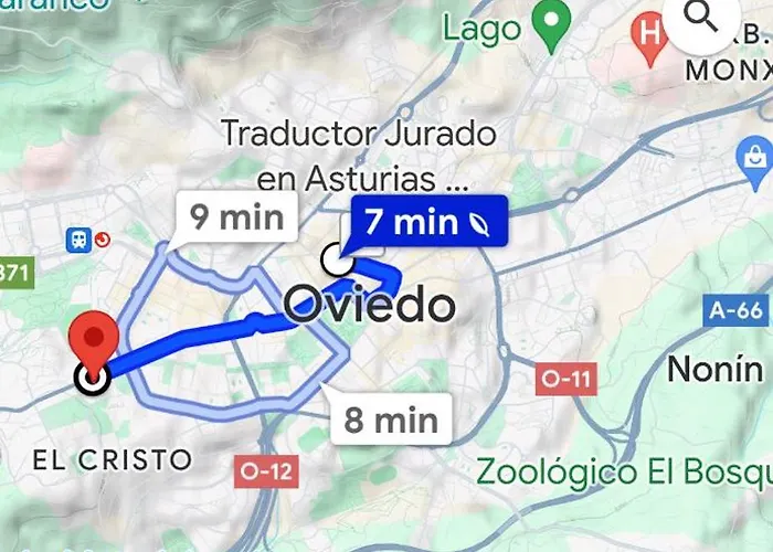 Vistas Monte Naranco Con Parking 5euros Al Dia شقة *