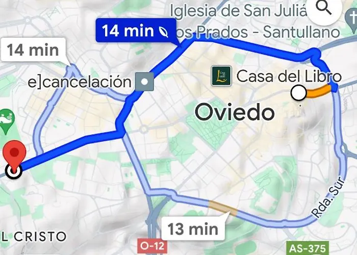 아파트 Vistas Monte Naranco Con Parking 5euros Al Dia